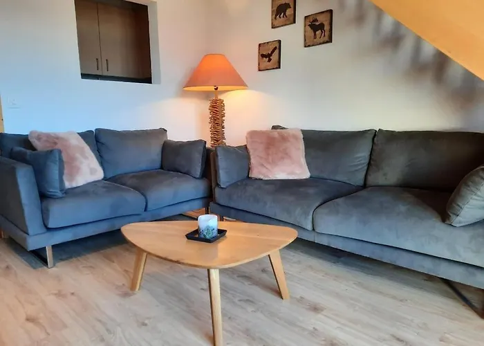Le Torrent, Duplex Au Centre, Calme Avec Deux A Coucher Et Terrasse Vue Montagne Pour 4 Personnes